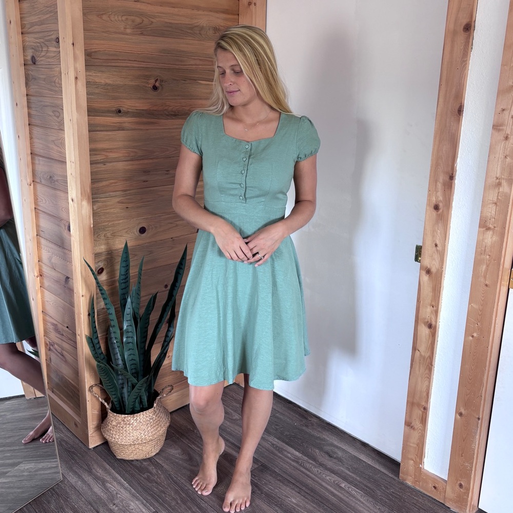 Small linen dress